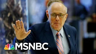 Two Rudy Giuliani Associates Refuse To Turn Over Ukraine Documents | Velshi & Ruhle | MSNBC