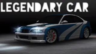 legendary car (bmw m3 gtr) - need for speed most wanted 2012