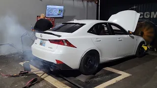 Lexus IS350 single turbo 608whp/576tq 2grfse power🔥🔥😎🇵🇷