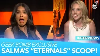 Salma Hayek's FIRST ETERNALS SCOOP!