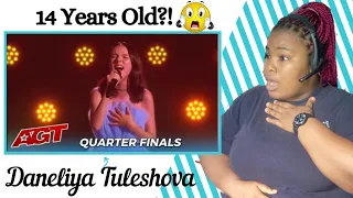 Daneliya Tuleshova - Sign of the Times | Reaction