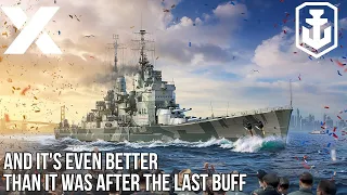 The Most Buffed Battleship in World of Warships: Legends Get ANOTHER Buff