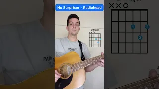 How to play No Surprises - Radiohead on Guitar