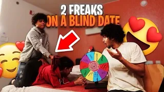 I SET 2 FREAKS ON A BLIND DATE  *SPIN THE WHEEL*