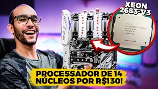 Kit XEON do ALIEXPRESS BARATO, MELHOR QUE i7 e RYZEN 7! RODA TUDO, INACREDITÁVEL!