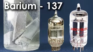 Barium  - A Metal From The VACUUM TUBE!