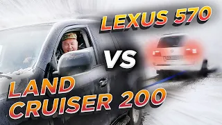 ЛЕКСУС МОТОРЫ ЖАНЫП КЕТТІ! Toyota land cruiser 200 VS Lexus lx 570 - таудағы тест-драйв.