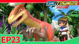 ⭐️New⭐️Dino Trainers Season 2 | EP23 The Secret of Allosaurus | Dinosaurs for Kids |Dinosaur Cartoon
