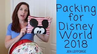 Packing for Walt Disney World