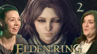 BARELY SURVIVING but WE MET A GIRL! | Elden Ring | Blind Playthrough | 2