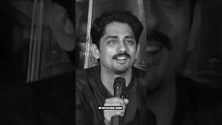 Telugu motivational words  Siddharth true words speech telugu whatsapp status #motivational_words