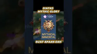 Tier baru di atas glory yaitu Mythic Immortal #shorts #mlbb #mlbbshorts