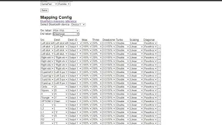 BlueRetro BLE Web-Config now with configurable mapping label