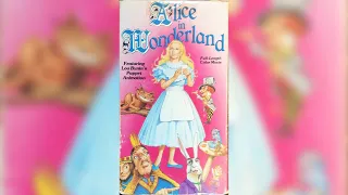 Alice in Wonderland (1949) - 1990 GoodTimes/KidsKlassics Home Video VHS Release (SD)