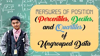 Measures of Position of Ungrouped Data | Percentiles, Deciles, Quartiles