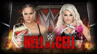 Ronda Rousey vs. Alexa Bliss | WWE RAW Women's Championship  | Hell In A Cell 2018 | WWE 2K20