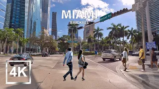 4K Driving in Downtown Miami - Brickell - Vice City - Day Drive - HDR - USA - 2023 (part 2)