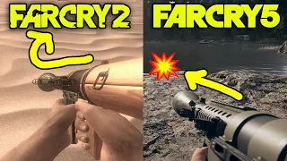 Far Cry 2 vs Far Cry 5 - Weapons Comparison