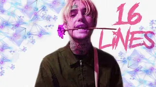 LiL PEEP - 16 Lines (TIME94 remix)