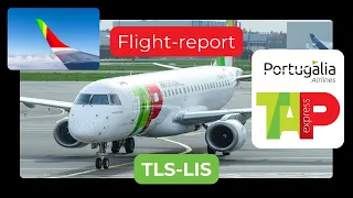 Flight report - TAP Express Embraer 190 - Toulouse-Lisbonne