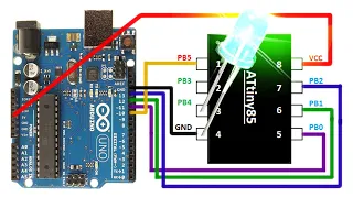 ATtiny85 Programming   ATtiny85 Burn Bootloader with Arduino UNO