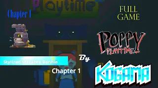 Poppy Play Time Chapter 1  Kogama  By Stylized Macabre Bonnie Full Game