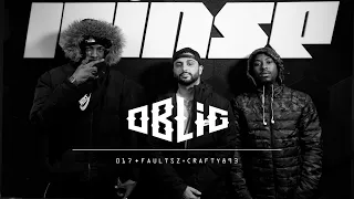 Oblig with Faultsz & Crafty893 (Rinse FM Freestyle)