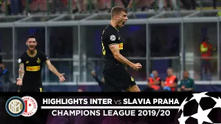 INTER 1-1 SLAVIA PRAHA | HIGHLIGHTS | Matchday 01 - UEFA Champions League 2019/20