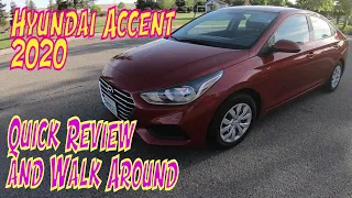 ⫷ 2020 Hyundai Accent. Quick Review. Walk Around, Inside & Out. Car Review ⫸