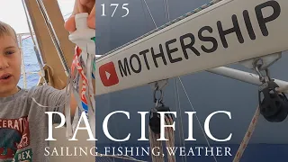 Pacific Sailing, OOps...Where is our Fishing Line ? Ep 175