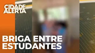 Briga entre estudantes se torna caso de polícia em colégio do distrito de Ivailândia