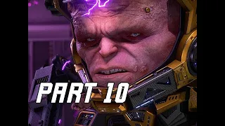 MODOK - MARVEL'S AVENGERS Walkthrough Gameplay Part 10 (PS4 PRO)