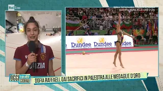 Sofia Raffaeli, a 18 anni sul tetto del mondo della ginnastica - Oggi è un altro giorno 27/09/2022