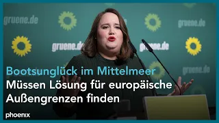 Parteipressekonferenz Bündnis90/Die Grünen mit der Parteivorsitzenden Ricarda Lang