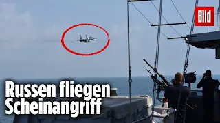 Russische Kampf-Jets täuschen Angriff auf niederländisches Schiff vor | Schwarzes Meer