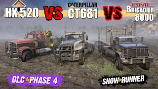 Phase 4 Free vs Paid DLC Battle SnowRunner | New DLC Heavy Duty Trucks Comparison