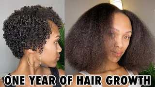 ONE YEAR OF FAST NATURAL HAIR GROWTH FROM BIG CHOP (Photos Included)