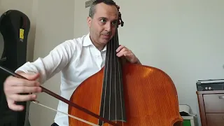 Berlioz - Symphonie Fantastique (3rd, 4th, 5th Movement) - Double Bass Audition Excerpt