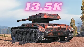 ELC EVEN 90 - 13.5K Spot Damage World of Tanks Replays