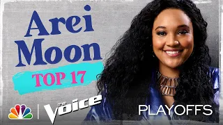 Arei Moon Sings the Bruno Mars Song "Finesse" - The Voice Live Top 17 Performances 2020