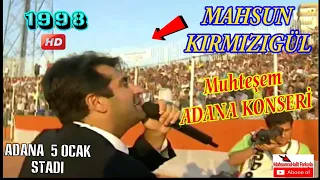 MAHSUN KIRMIZIGÜL'ÜN FENERBAHÇE MAÇI ÖNCESİ MUHTEŞEM ADANA KONSERİ (1998)