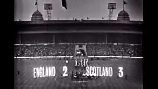 Wembley England 2 Scotland 3 1967 God save the Queen