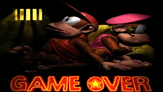 Donkey Kong Country 2 - Todas as Animações de Mortes e Game Over (SNES)