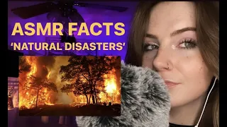 ASMR Whispered Facts - Natural Disasters (pt.1)