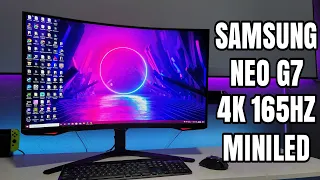 Samsung Neo G7 Mini LED 4k Monitor