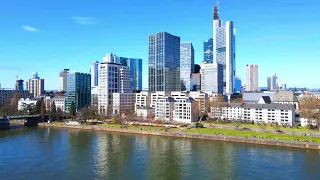 Frankfurt am main von oben