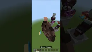 Pillager don't kill baby villager #shorts #viral #minecraft