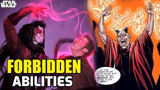 7 FORBIDDEN Force Abilities Banned By the Jedi Council