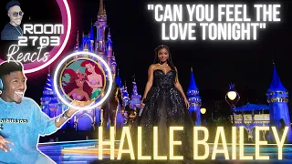 Halle Bailey Reaction "Can You Feel the Love Tonight" 🧜🏿‍♀️❤️
