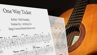 One Way Ticket (Neil Sedaka) - Fingerstyle Guitar